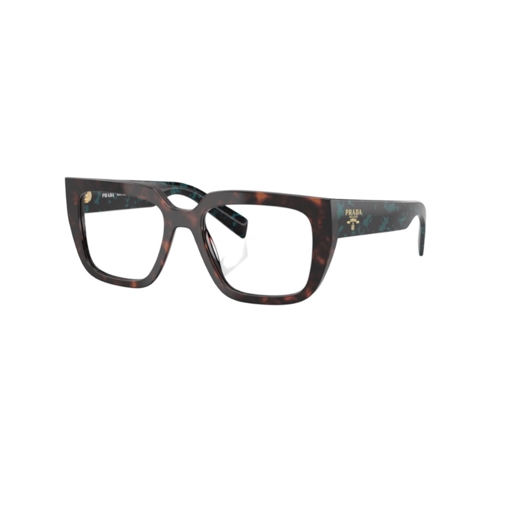 Prada A03V 18Z1O1 52 Root Tortoise Eyeglasses PRA03V